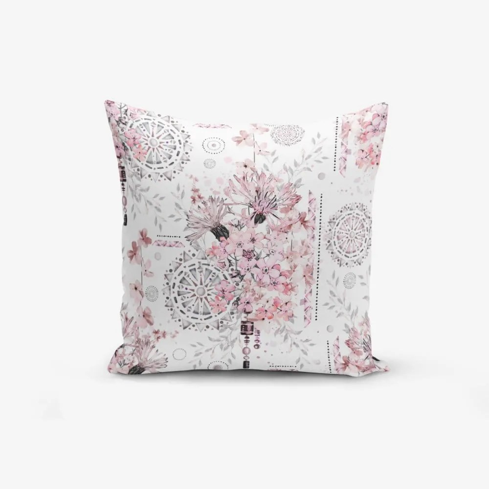 Obliečka na vankúš s prímesou bavlny Minimalist Cushion Covers Powder Colour Working Theme, 45 × 45 cm