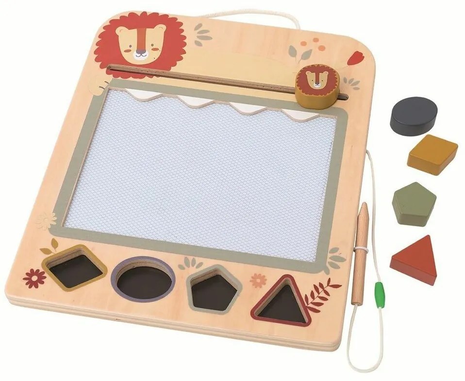 2Kids Toys Magnetická kresliaca tabuľka Levíček