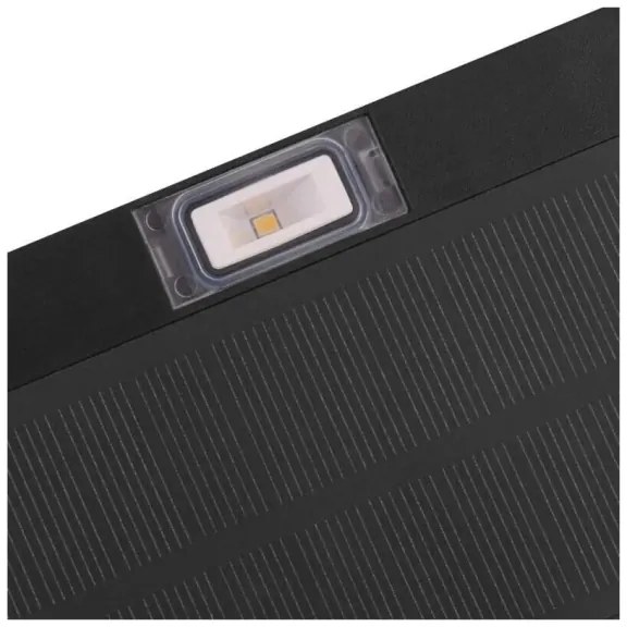 LED Solárny reflektor so senzorom pohybu LED/3,7V 1200mAh 4000K IP65 čierna