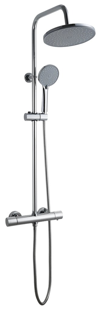 Invena Volos, sprchová sada s termostatickou batériou, chrómová, INV-AU-37-T01-V