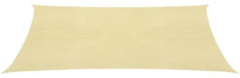 vidaXL Tieniaca plachta 160 g/m² béžová 2,5x4 m HDPE-