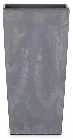 Plastový kvetináč DURS325E 32,5 cm - tmavosivá