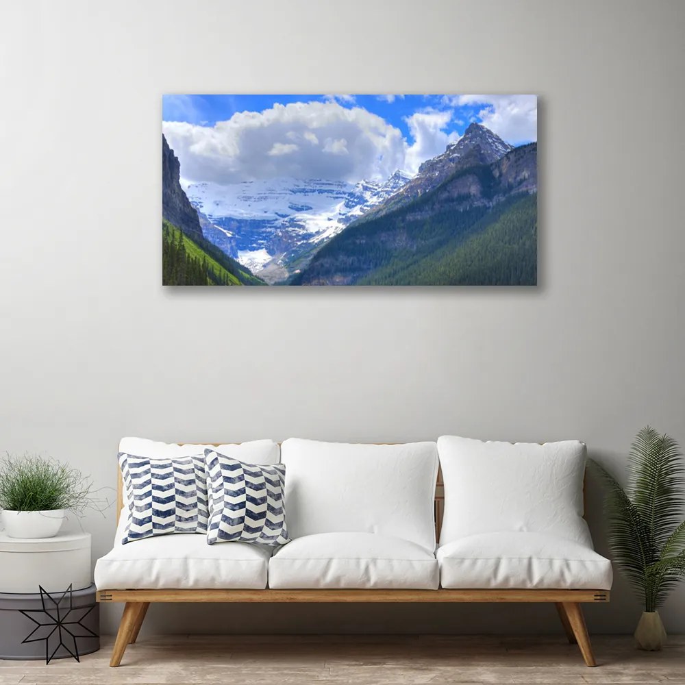 Obraz Canvas Príroda hory 120x60 cm