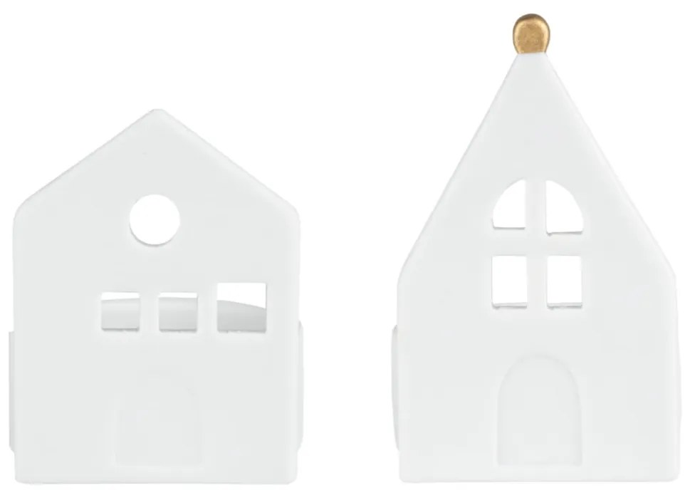 räder Porcelánový svietnik Dream House – set 2 ks