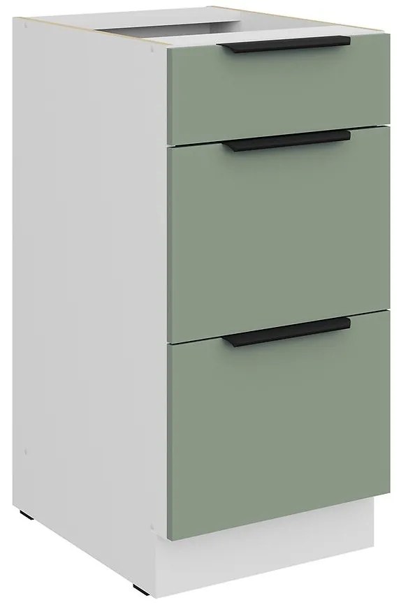 Kuchynská skrinka Aria-Sa/Wh Anti Fingerprint 40d 3s Bb