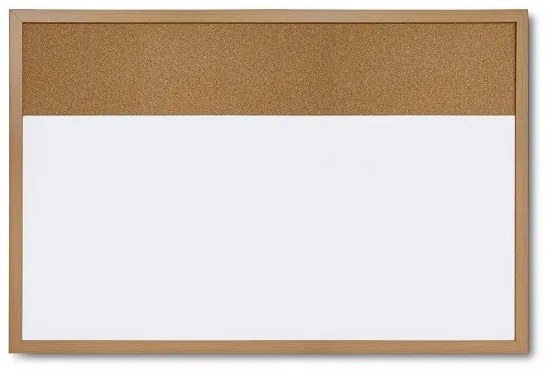 Combi Board whiteboard / korok 60 × 90 cm