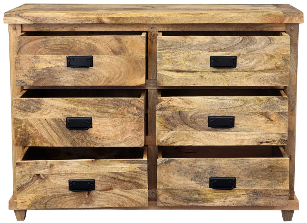 furniture-nabytek.cz - Komoda z mangového dreva 120x50x80