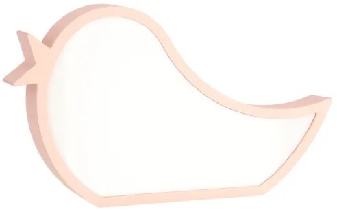 LED Detská stolná lampa BIRD LED/12W/230V ružová