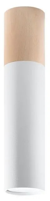Sollux SL.0631 - Stropné svietidlo PABLO 1xGU10/40W/230V biela
