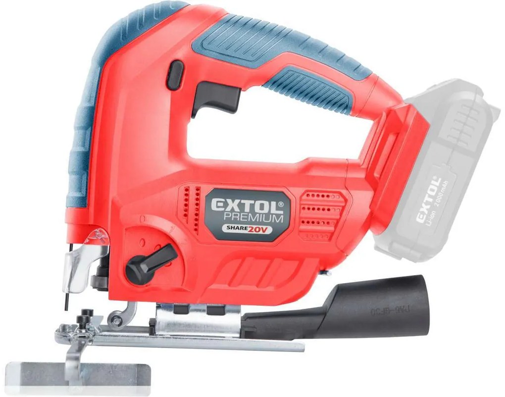 EXTOL PREMIUM Priamočiara píla Share20V, bez aku a nabíjačky 8891825