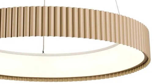 Brilagi - stmievateľný LED závesný luster FALCON MODERN LED/30W/230V 40 cm béžová s diaľkovým ovládačom