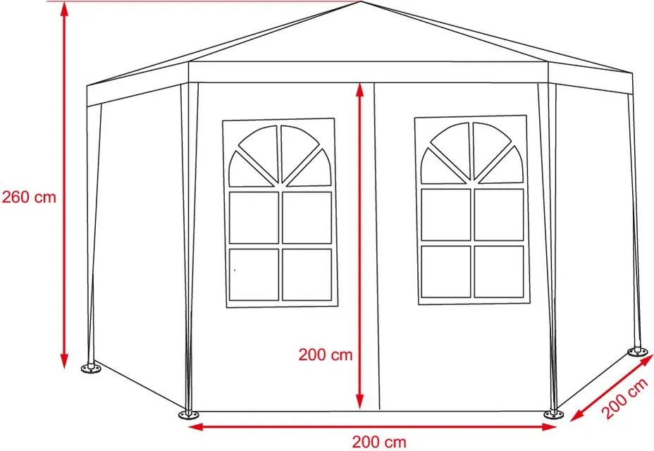 Záhradný párty stan - Altánok MARION