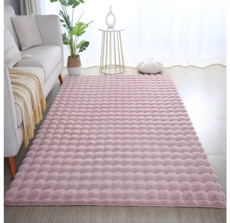 Ayyildiz Kusový koberec AMBIANCE 5110, Ružová Rozmer koberca: 120 x 170 cm
