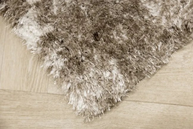Koberec Shaggy Puffy P149 béžový / hnedý