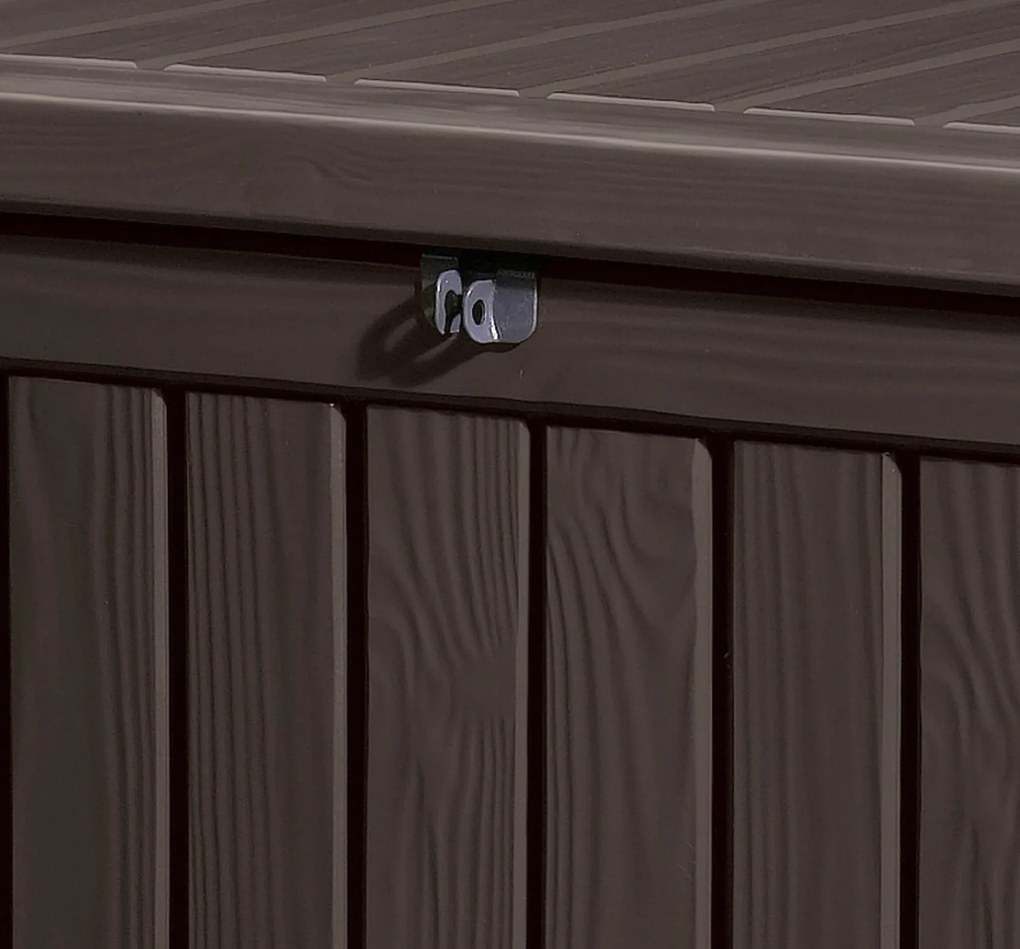 KETER ROCKWOOD 570L Záhradný úložný box 155 x 72,4 x 64,4 cm, krémová 17197729