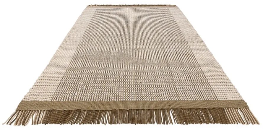 Svetlohnedý ručne tkaný vlnený koberec 200x290 cm Avalon – Asiatic Carpets