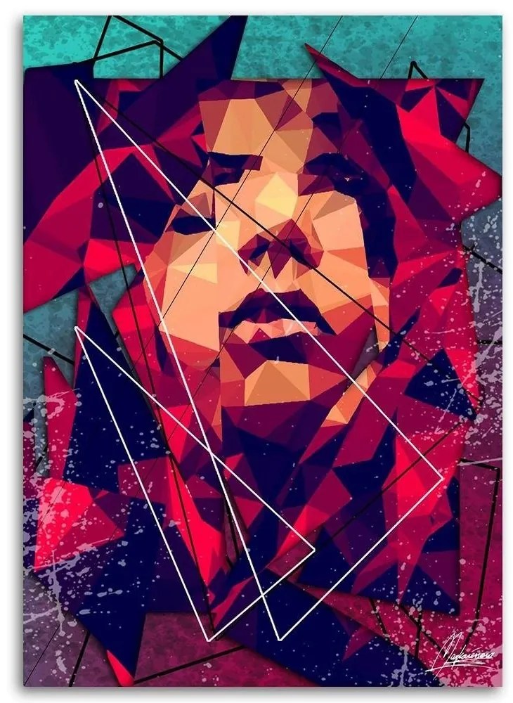 Gario Obraz na plátne Tvár zasnenej ženy abstraktná - Cantu Rozmery: 40 x 60 cm