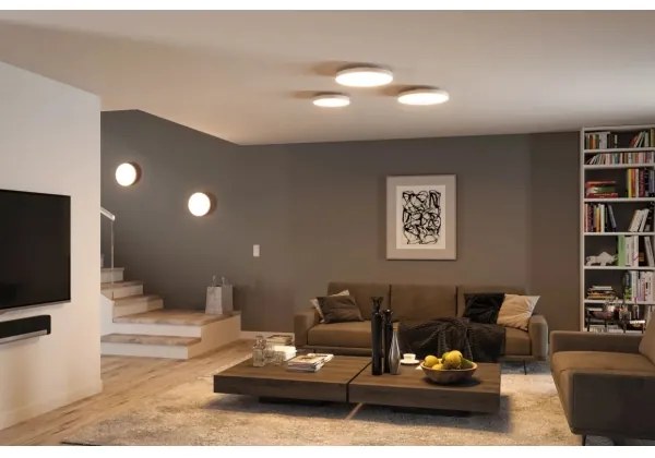 Paulmann 79899 - LED RGBW/16,5W Stmievateľné stropné svietidlo SMART VELORA 230V