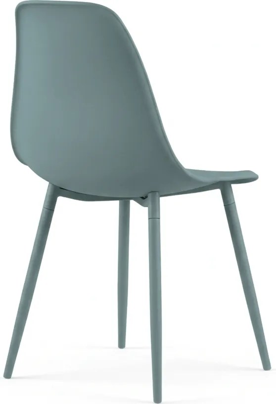 Jedálenská stolička OSAKA plastová, petrolejová