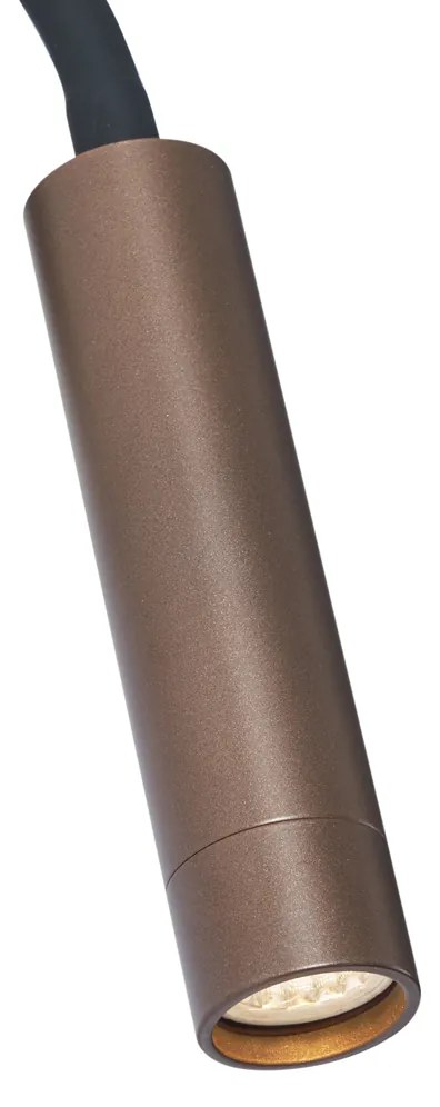 Moderné nástenné svietidlo bronzové s USB-C - Gosna