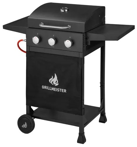 GRILLMEISTER Plynový gril s 3 horákmi Memphis  (100373076)