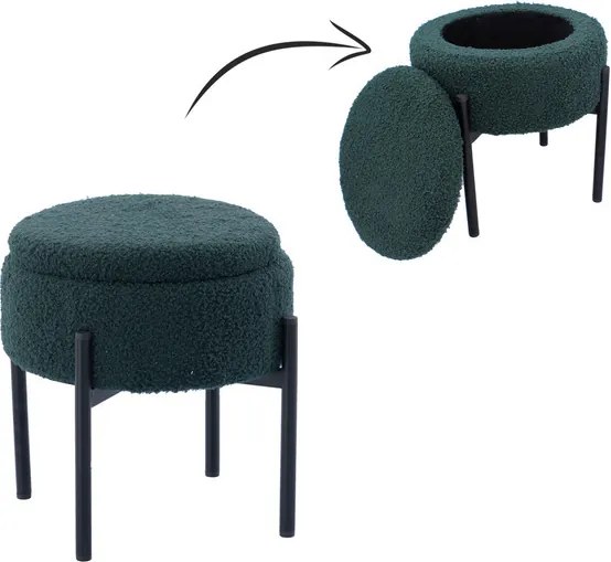 Taburetka HALO zelená PHO8762