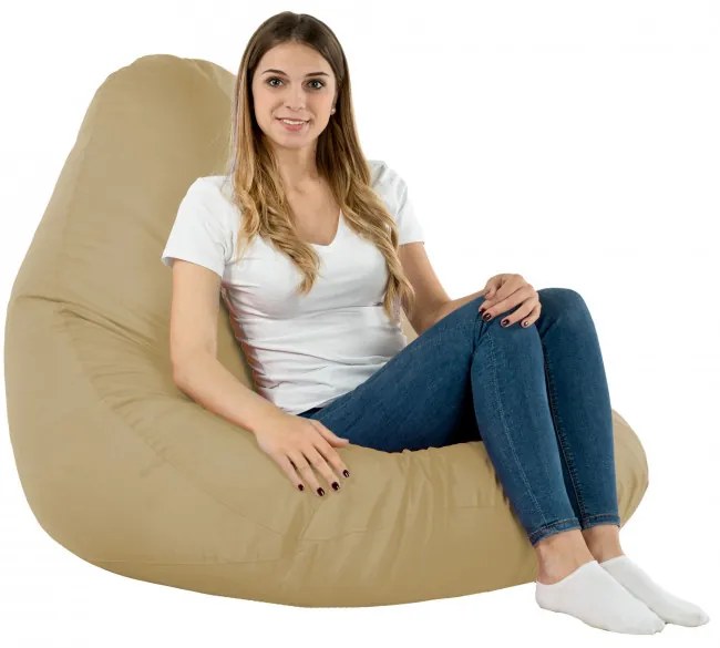 Sedací vak DROP XXL béžový OUTDOOR
