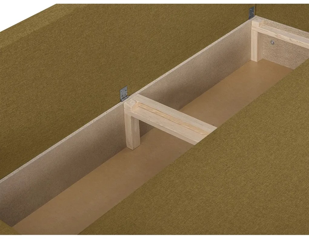 Rozkládací pohovka DORIS Hořčicová