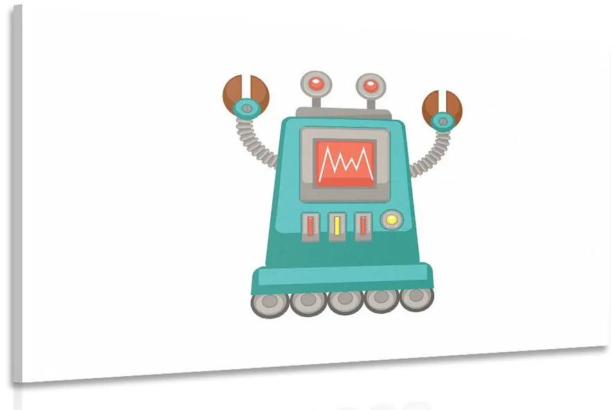 Obraz pre detských milovníkov robotov Varianta: 60x40
