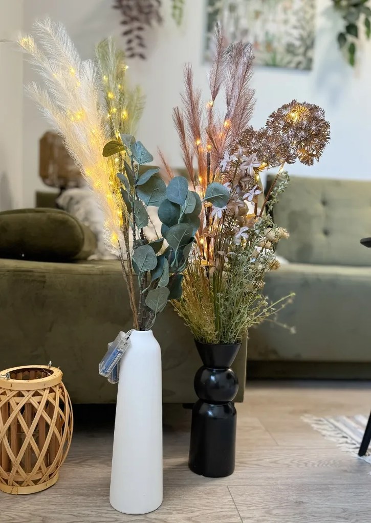 LED svetelná dekoratívna vetva HERACLEUM 70 cm, bronzová