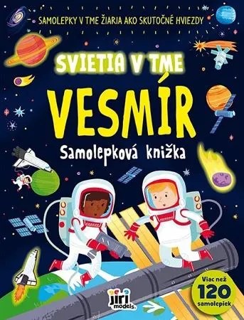 Samolepková knižka Svietia v tme: Vesmír