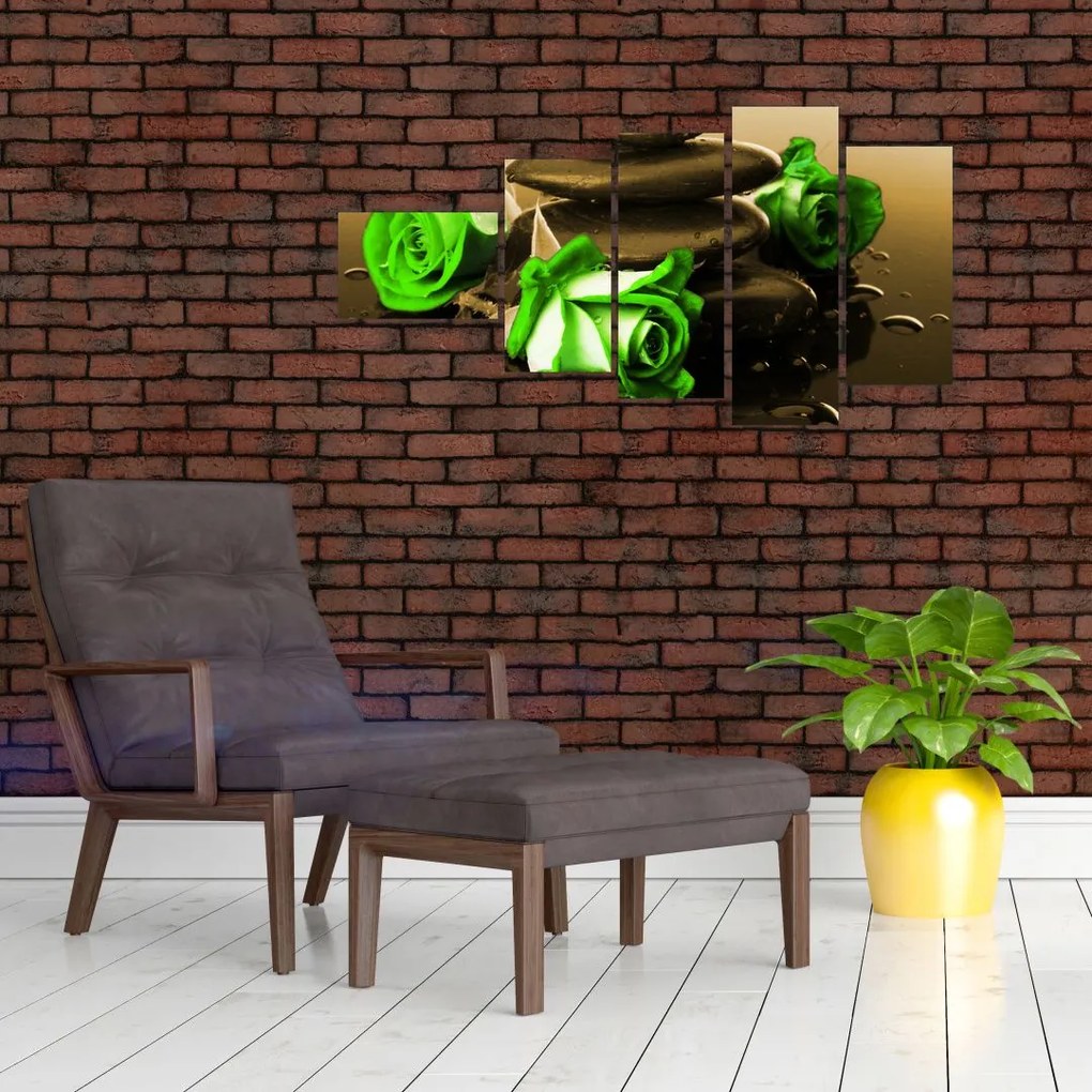 Lávové kamene - obraz