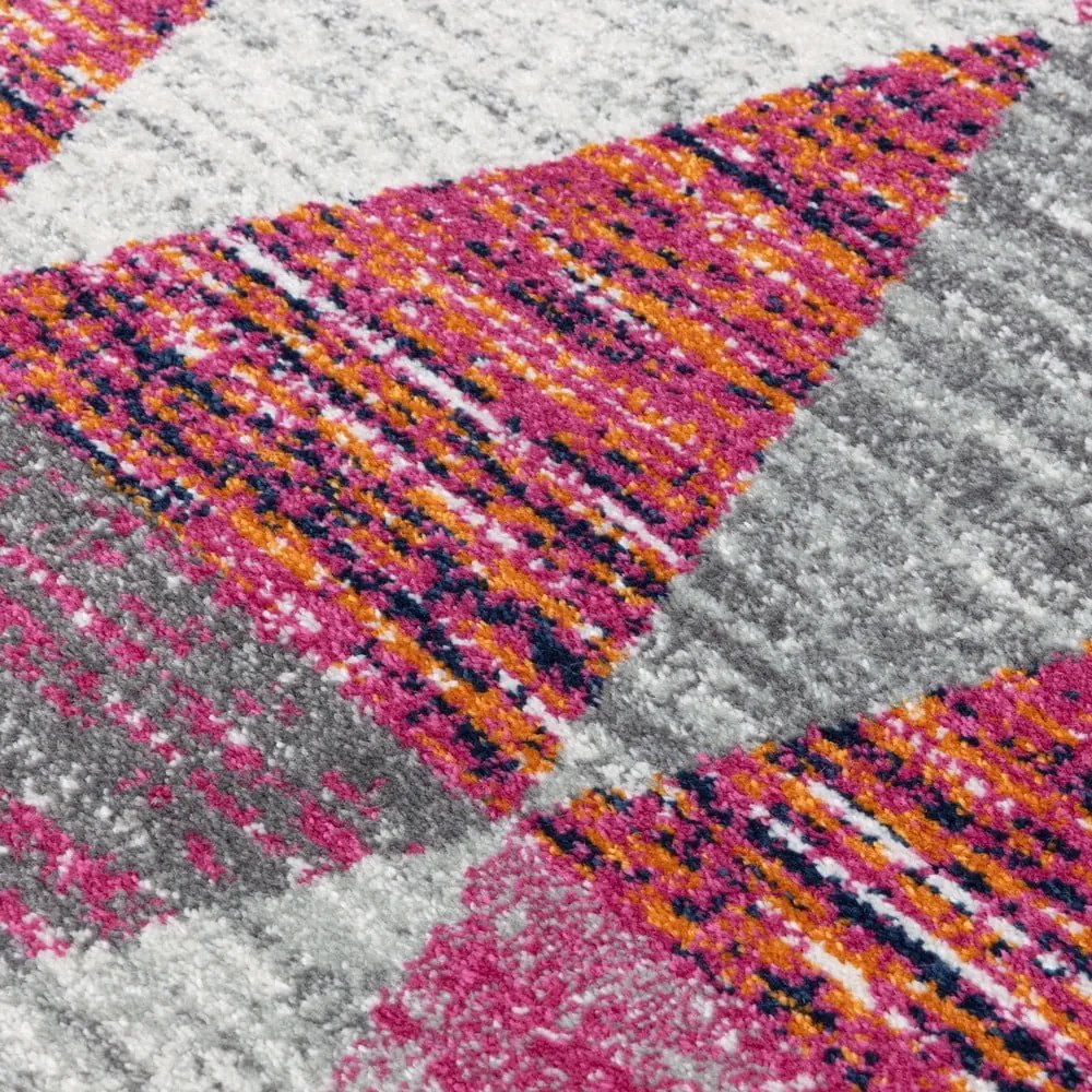 Červený koberec 160x230 cm Muse Harlequin Pink – Asiatic Carpets