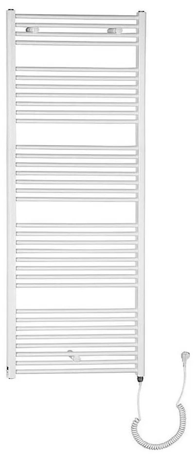 Aqualine - Kúpeľňový elektrický radiátor DIRECT-E 800W/230V 168 cm biela