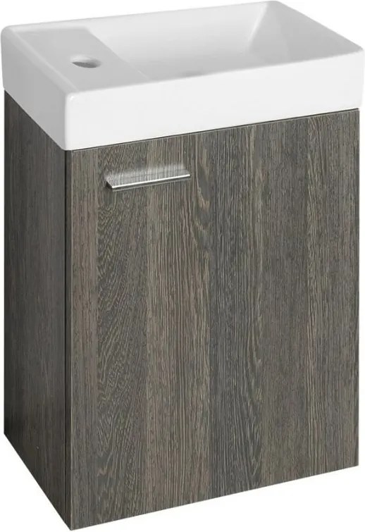 Zoja 51049MW umývadlová skrinka 39,5x50x22 cm, mali wenge