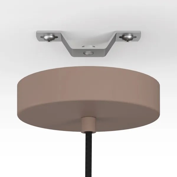 Eglo 39948 - Luster na lanku GAETANO 1xE27/40W/230V hnedá