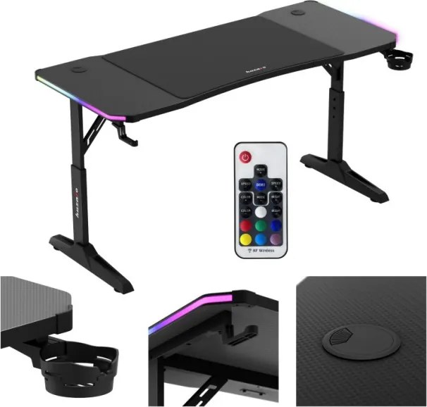 Herný stôl Hero 3.6 RGB Black