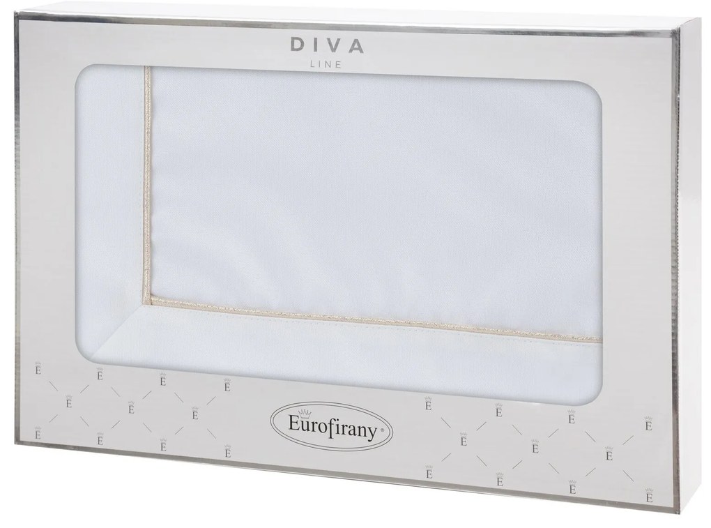 OBRUS KARIN 145X400 CM BIELY