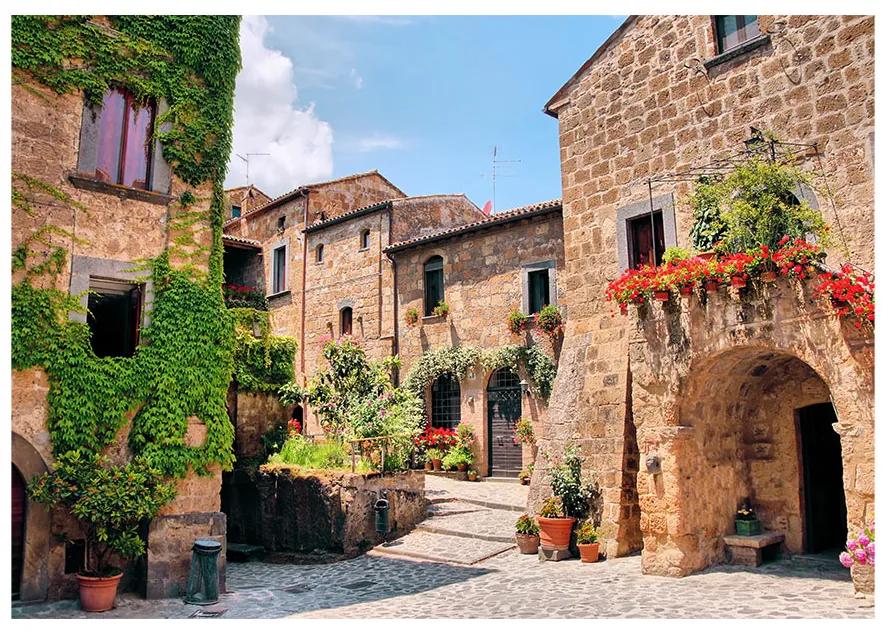 Artgeist Fototapeta - Tuscan alley Veľkosť: 150x105, Verzia: Premium