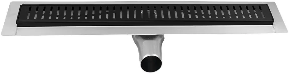 Gelco Gelco, MANUS BLACK nerezový sprchový kanálik s roštom ONDA, 850x130x55 mm, GMO14B