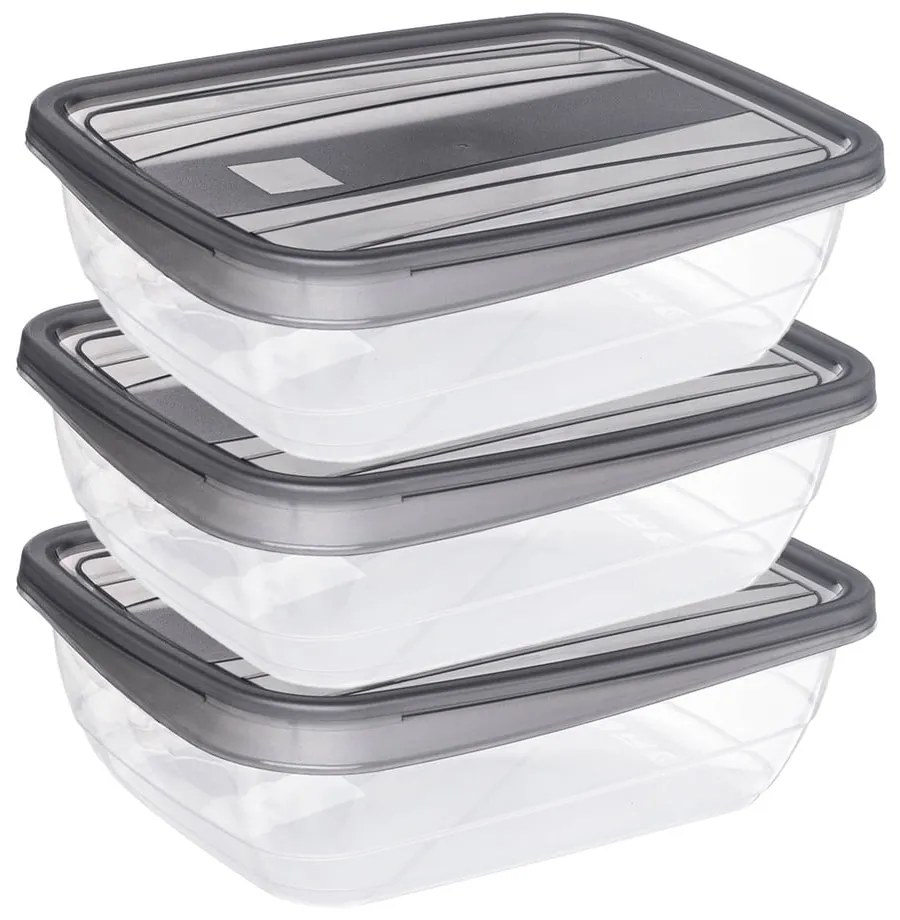 Škatuľky na jedlo 3 ks Vedo - Curver