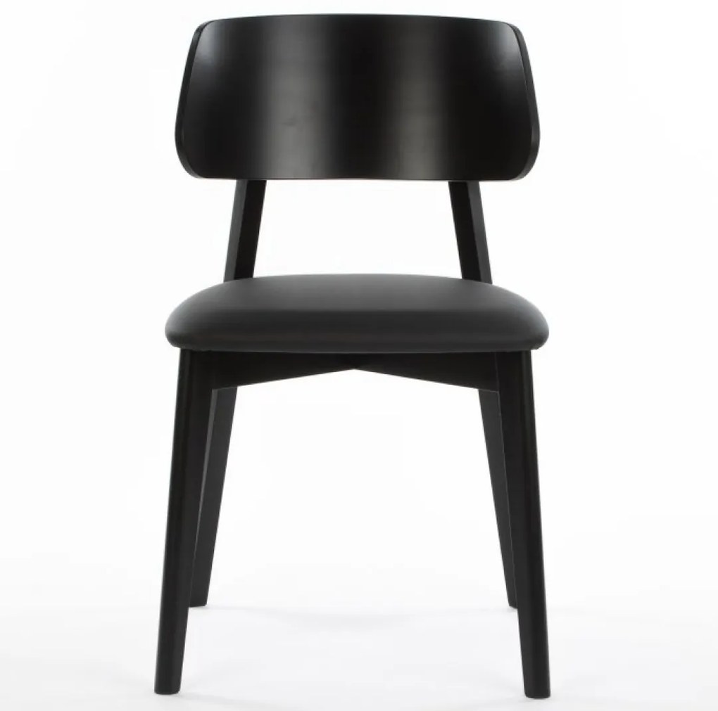 MARY DREVENÁ STOLIČKA S PODSEDÁKOM black