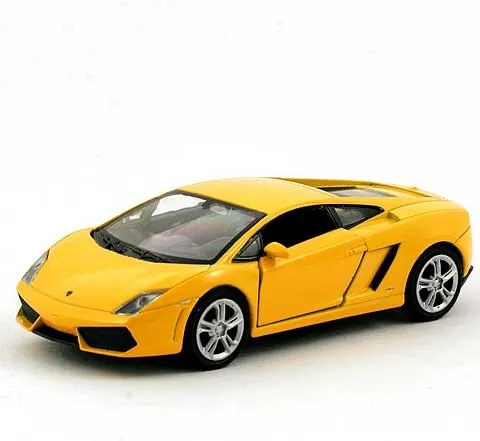 Welly Auto 1:24 Welly Lamborghini Galardo LP560-4 žlté 23cm