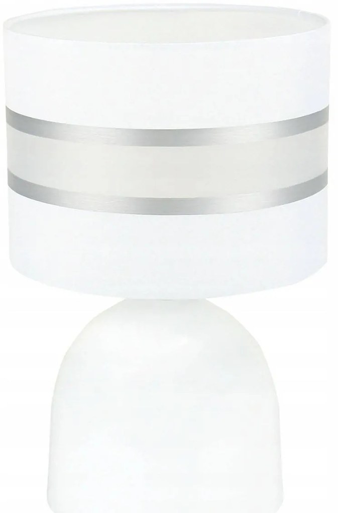 Stolná lampa Elegance, 1x textilné tienidlo (výber z 6 farieb), (výber z 3 farieb konštrukcie), s