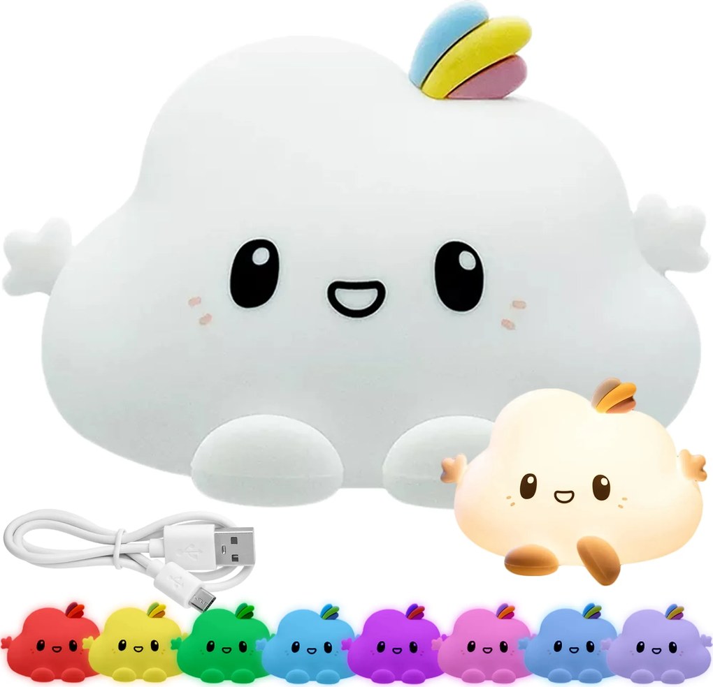 Nočná LED lampička - MRÁČIK