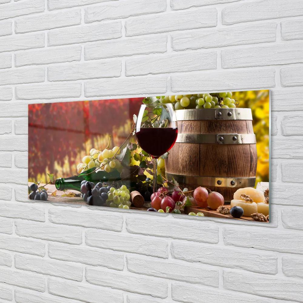 Obraz plexi Jesene poháre na víno 120x60 cm
