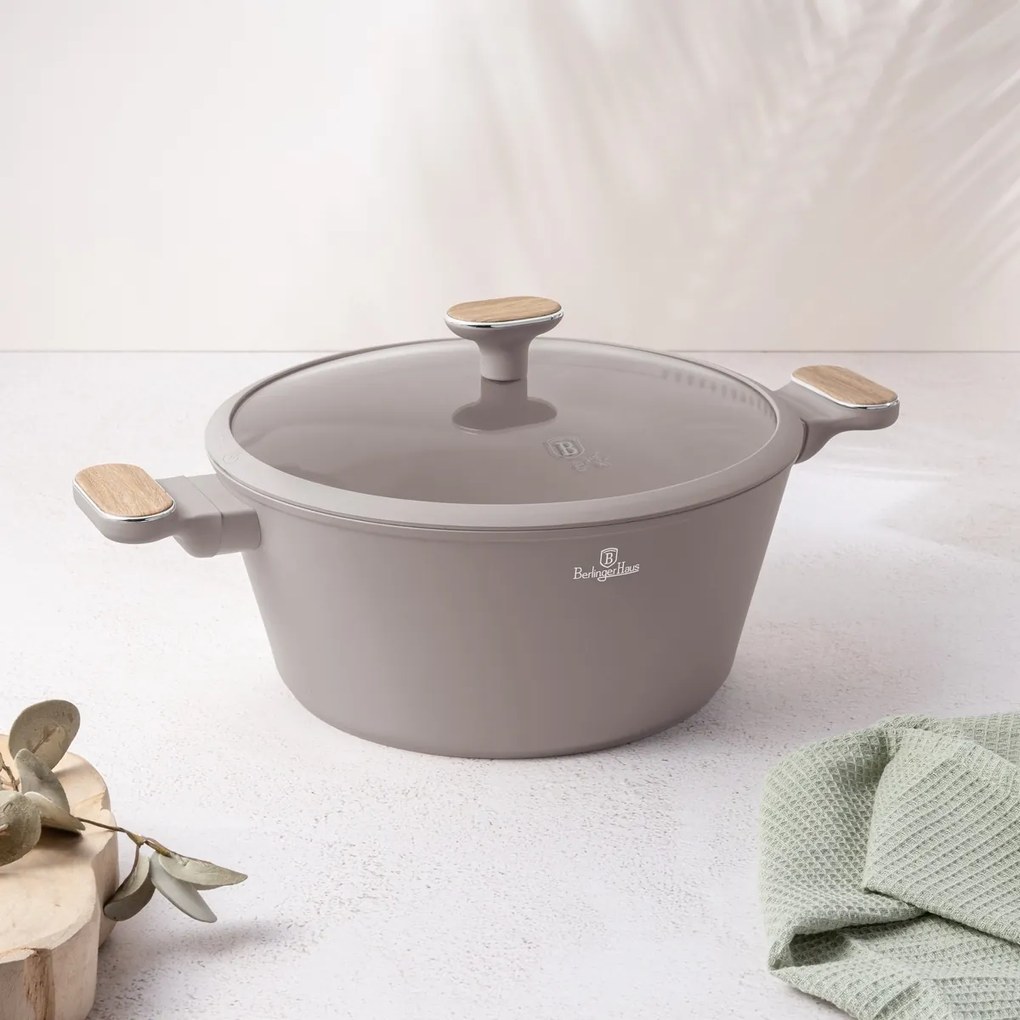 BerlingerHaus Súprava riadu s titánovým povrchom Taupe Nordic, 10 ks