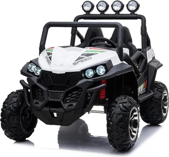 LEAN CARS Batériový vozík S2588 White