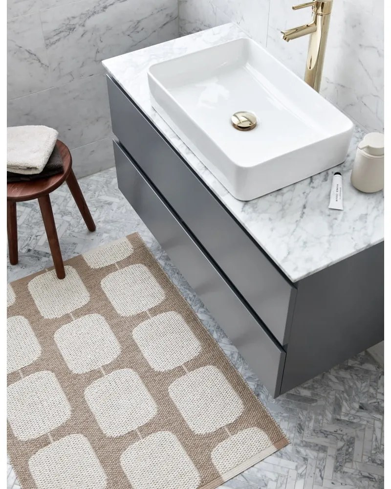 Béžovo-krémový vnútorný a vonkajší behúň 70x200 cm Sten Light Nougat – Pappelina