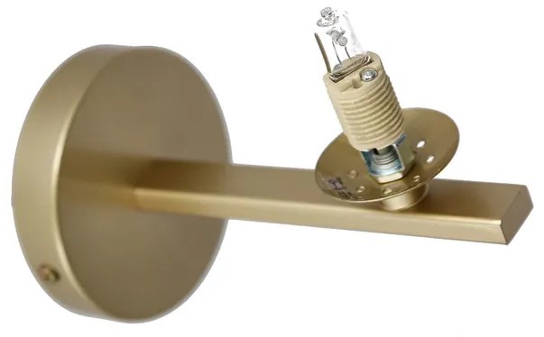 Candellux Mosadzné nástenné svietidlo Kama pre žiarovku G9 21-73419
